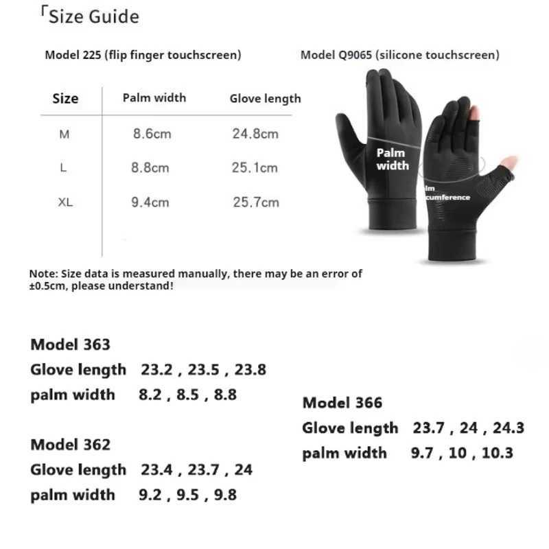 Cycling gloves Men Sports Breathable Waterproof Touchscreen Thermal Gloves Winter Autumn for running Driving Hiking Skiing J250922