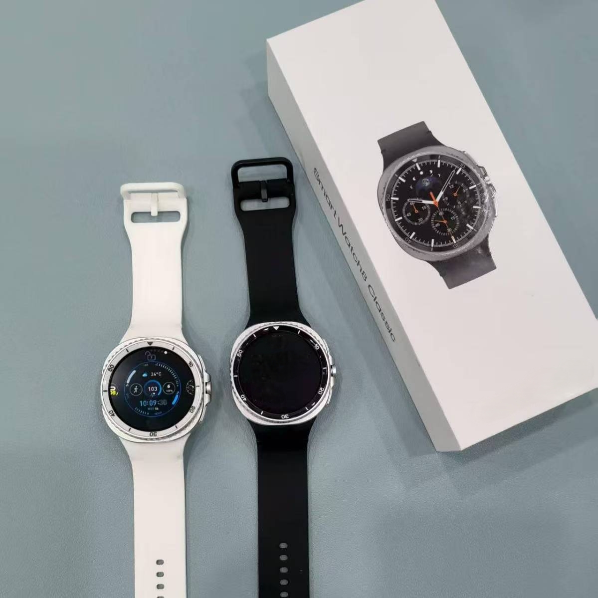 2025 Nouveau Galaxy Watch 8 Ultra Smart Watch GPS Sports Track AMOLED SCREAT HD BLUETOOTH CALL FITNY tracker Smartwatch Smart