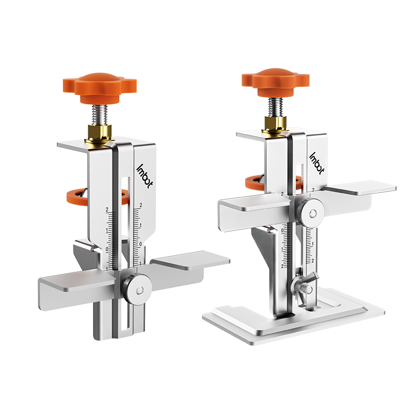 Cabinet Door Installation Jig Kit Adjustable Steel Tool for Woodworking Home Projects