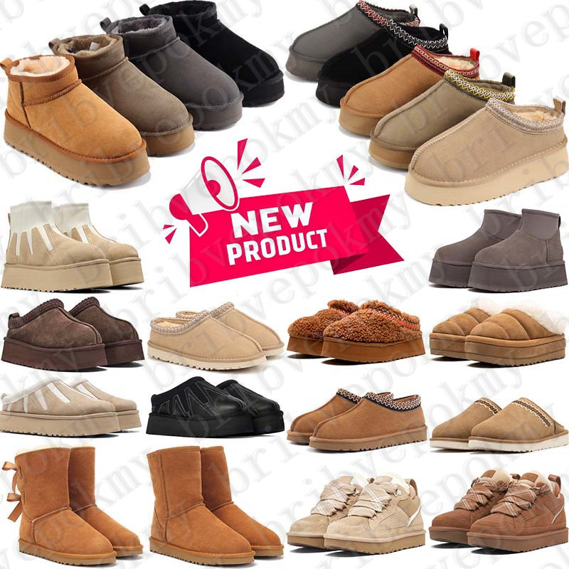 Designer boots martin Shoes for mens womens booties sneakers Bottom white winter fur men women boot over the knee high snow
