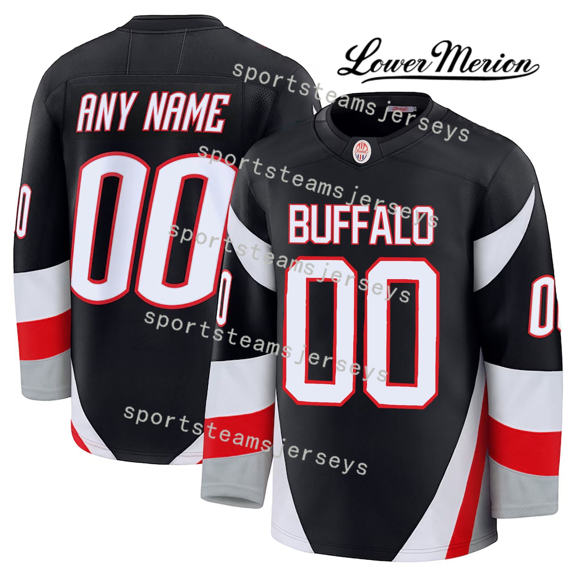 sportsteamsjerseys custom own brand Thompson 72 Jersey: Official 2024-25 Buffalo Sabres Reverse Retro Hockey Shirt