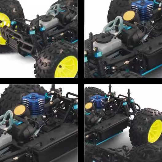 Electric/RC Car HSP RC Car 1 10 Scale Two Speed Off Road Monster Truck Nitro Gas Power 4wd Remote Control Car High Speed Hobby Racing RC Vehicle 24042