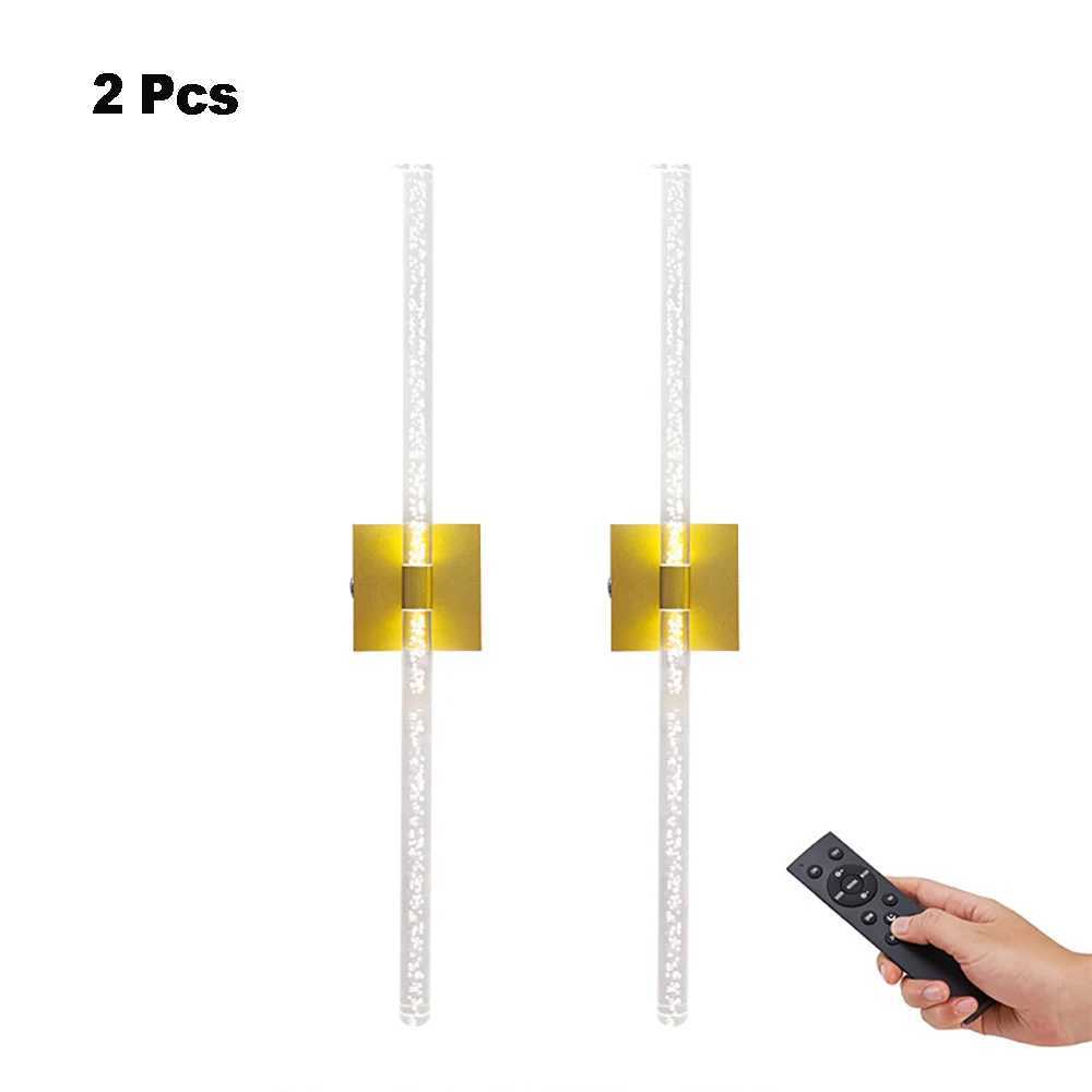 Modern Wall Lamp Wireless Remote 3 Light Modes 10000mAh USB Rechargeable No Wiring Needed Rotatable for Bedroom Corridor C251124