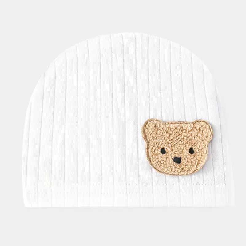 Newborn Baby Hat Spring and Autumn Models 03 Months Boy Girls 100 Cotton Fetal Hat Infant Accessories Z251029