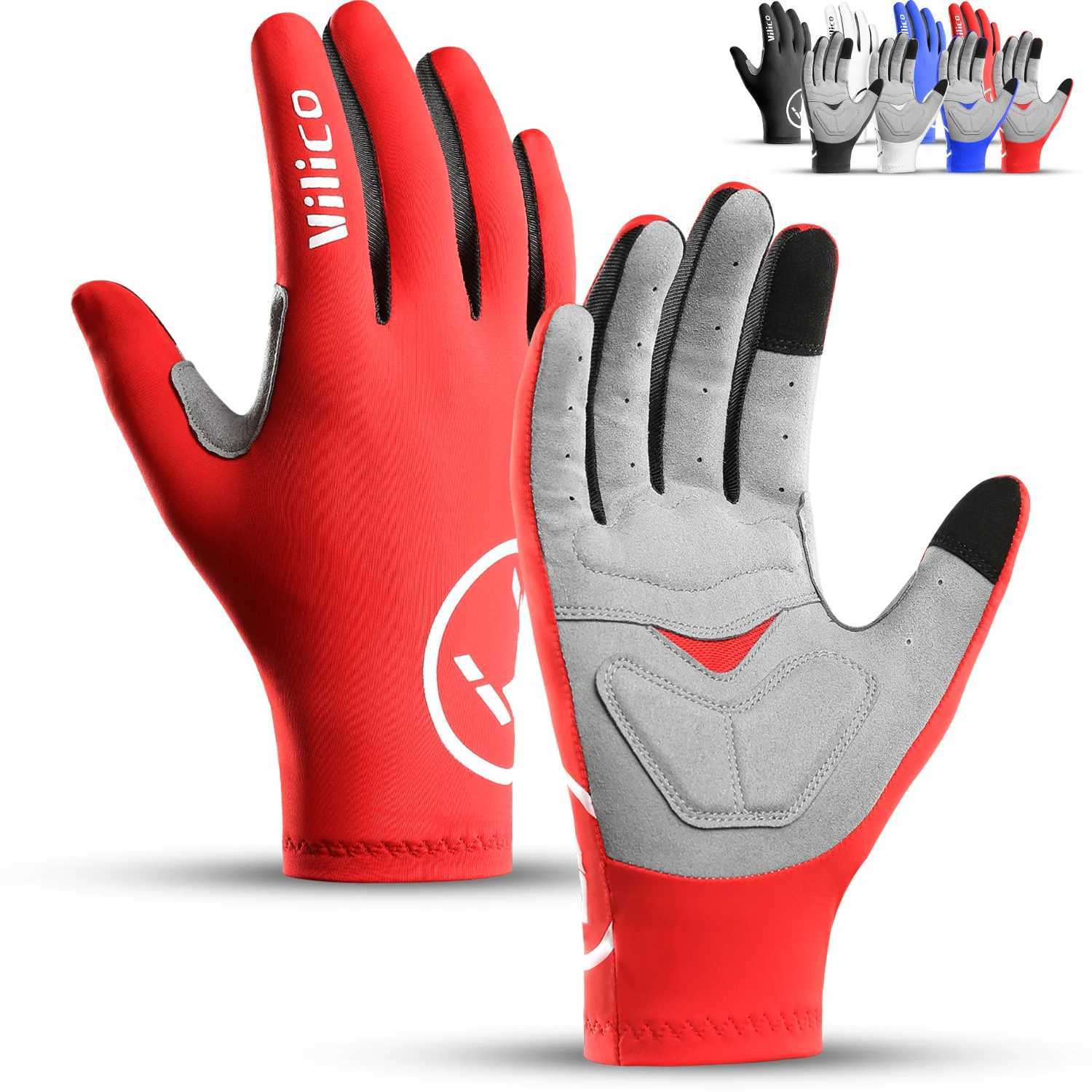 1 Pair Breaking Wind Cycling Gloves Antislip Bicycle Mittens Racing Road Bike Glove MTB Biciclet Guantes Ciclismo J2509221