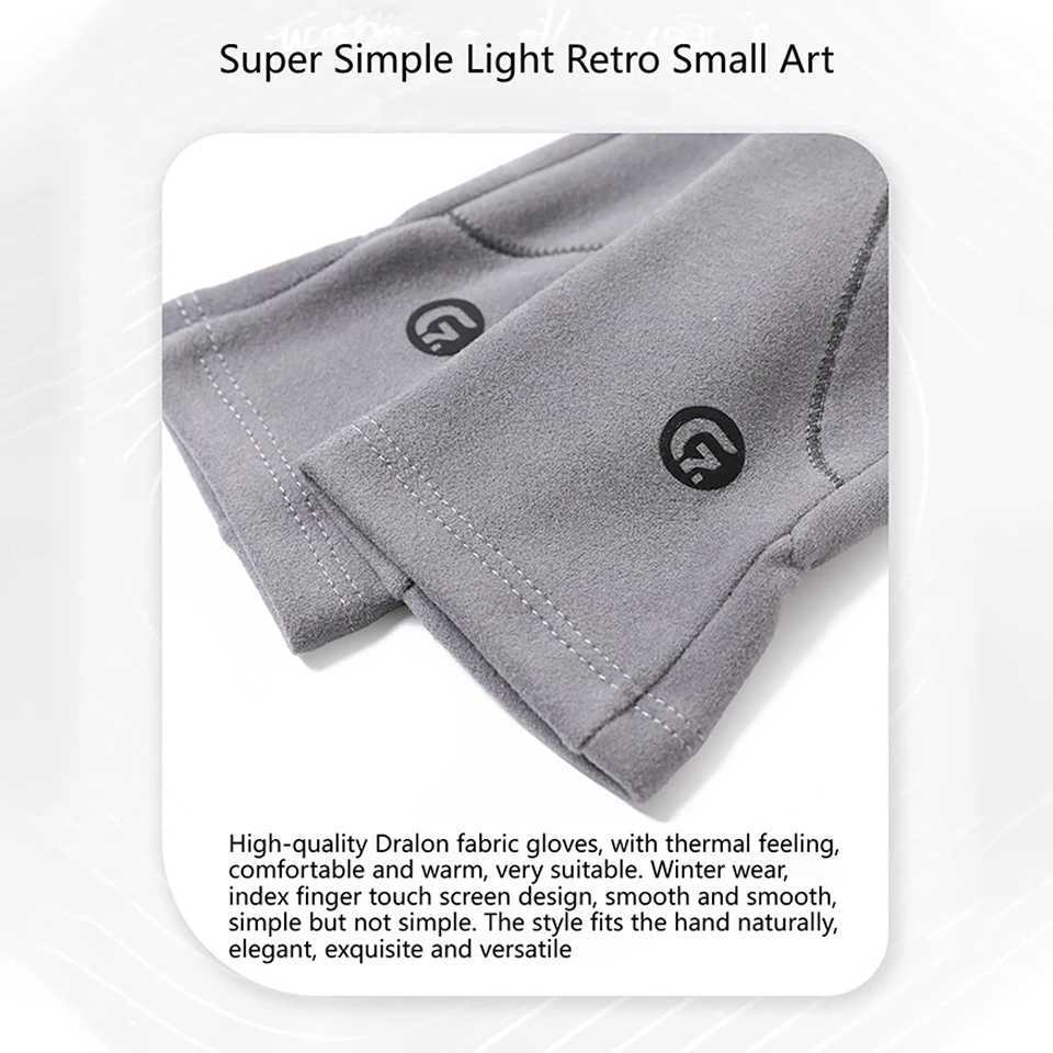 LOOGDEEL Women Winter Touch Screen Warm Windproof Cycling Driving Running Full Finger Glove Mittens New Fashion Lady Gloves J250922