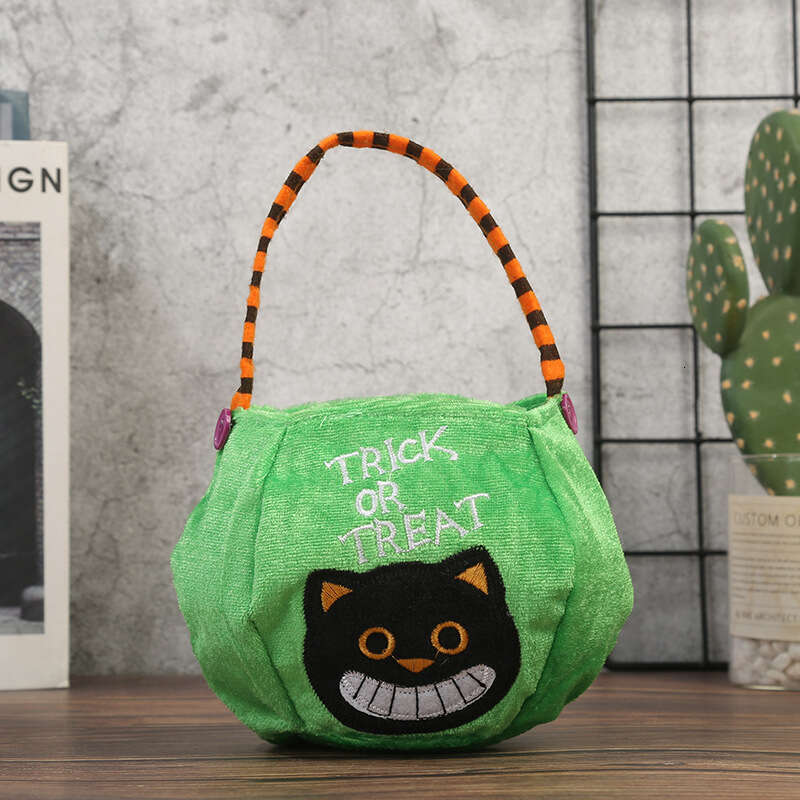 Candy Decoration Kindergarten Children's Gift Halloween Pumpkin Bag Scene Layout Props