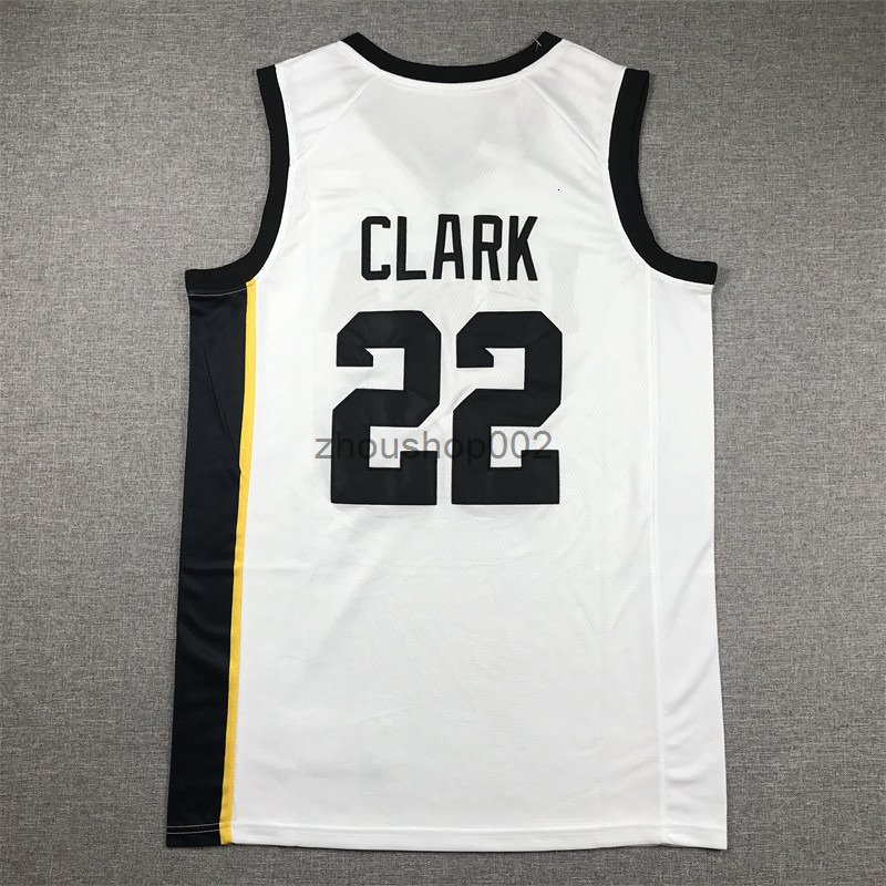 Caitlin Clark 22 Iowa Hawkeyes Basketball Jersey UIowa Stitched Jersey Wear
