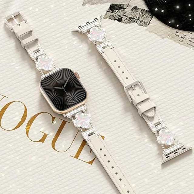 Luxury Leather Band for watch 46mm 45mm 44mm 49mm 40 41 42mm Lucky Dressy bracelet series 10 9 8 7 6 5 4 SE tra 2 Strap Y250923aw