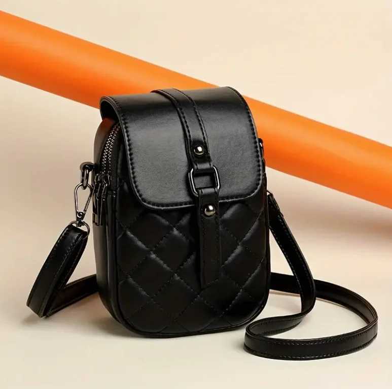 High Quality PU Leather Purse Womens Bag Solid Color Shoulder Crossbody Bags Lady Messenger Small Tote for Women Girls J2509221