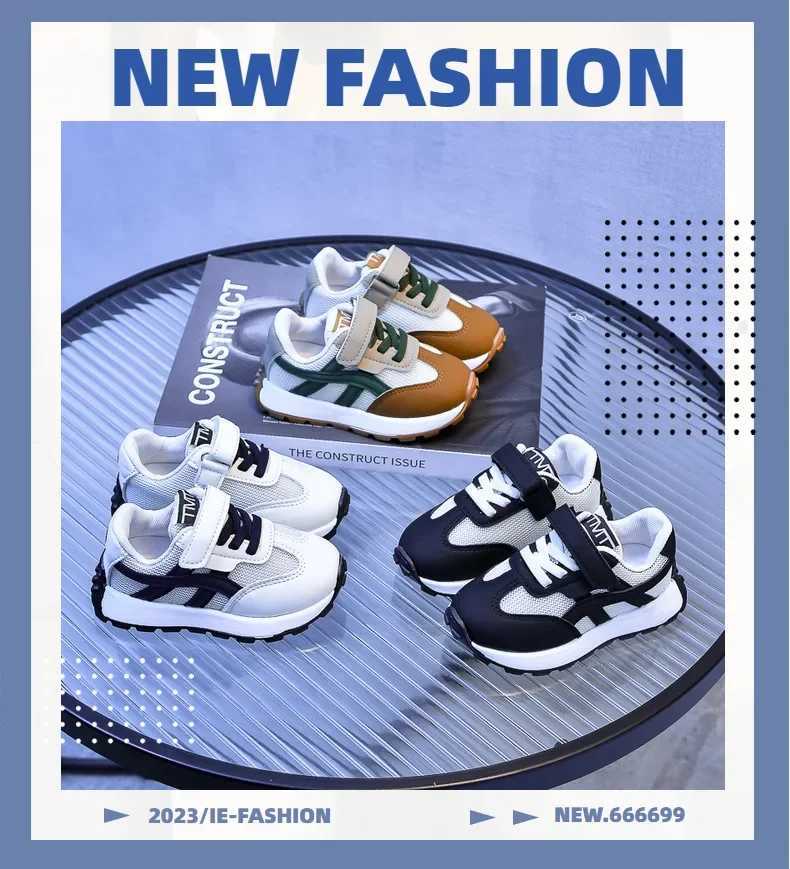 Boys Lightweight Breathable Sport Running Shoes Girls Soft Bottom Casual Shoes Student Footwear Size 2336 Childrens Sneakers J251105