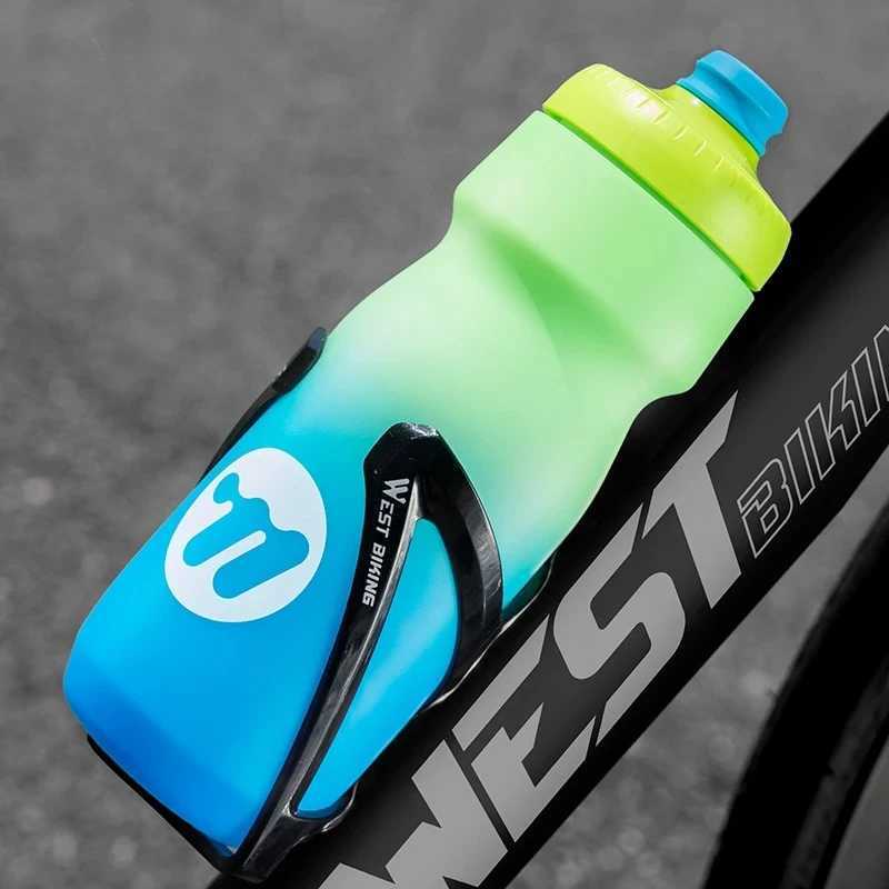 Cycling Water Bottle 550ml Press Leakproof Lightweight Sports Water Kettle for MTB Road Bike Accessories Bike Water Bottle J250923