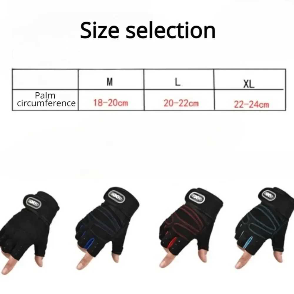 Outdoor Sport Gloves for Men Women Wrist Guard Fitness Gym Cycling Hiking Boxing Exercise Training Workout Long Wrist Fingerless J250922