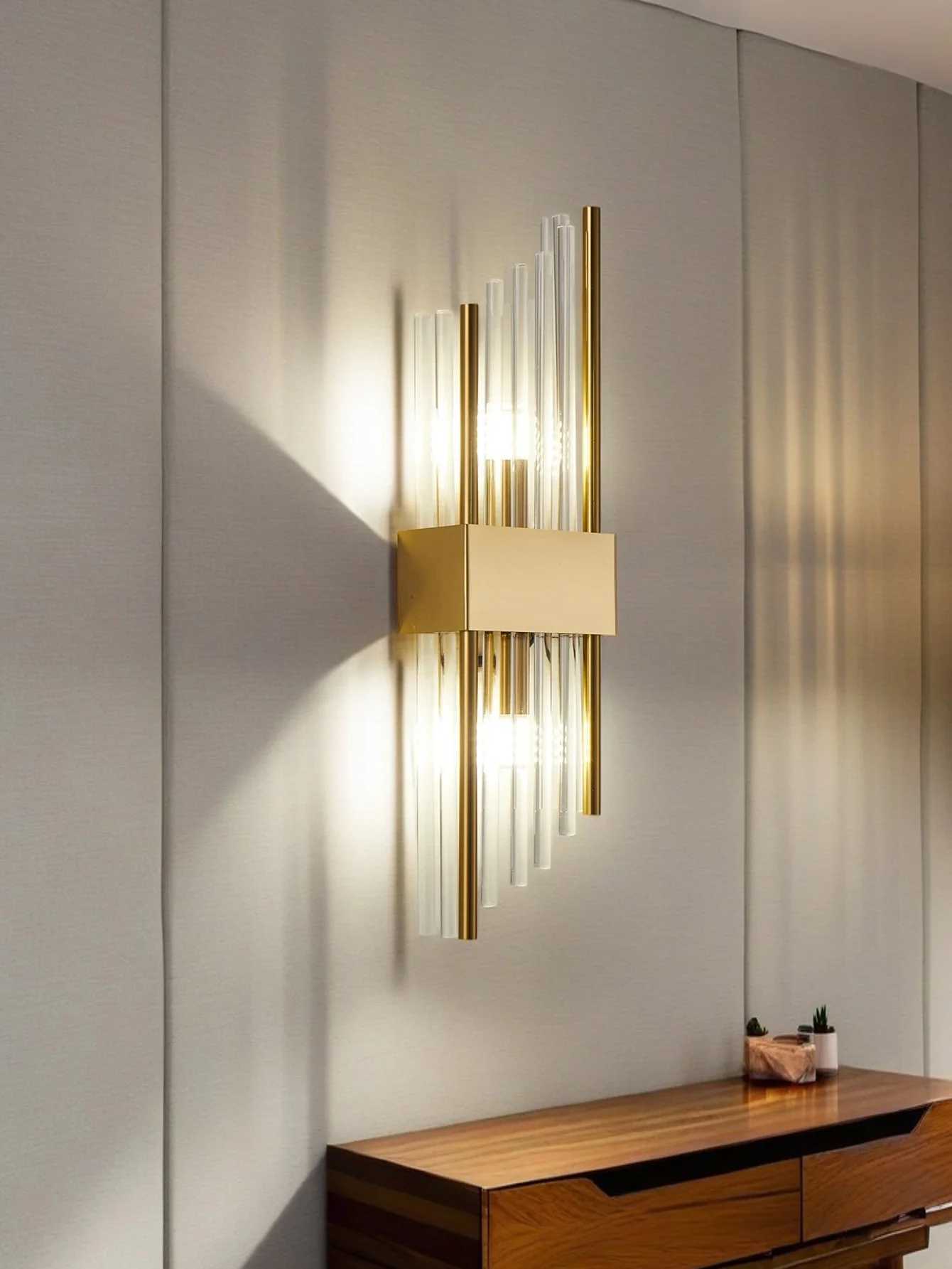 Goldenblack luxury modern wall Led light decorative lamplustre hotel living room bedroom wall sconce room decoration C250923