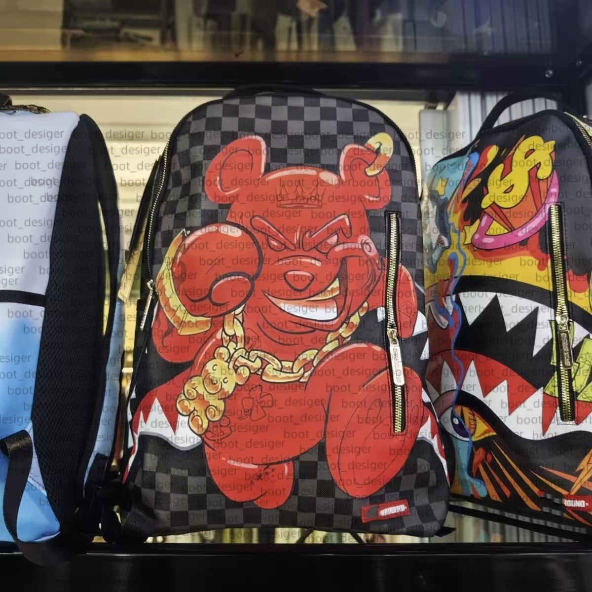 Kid Backpack Spray grounds Backpack Designer Bag Sponge Baby SG Bag Large Capacity Cartoon Student Universal Laptop Youth Sports Outdoor kid schoolbag