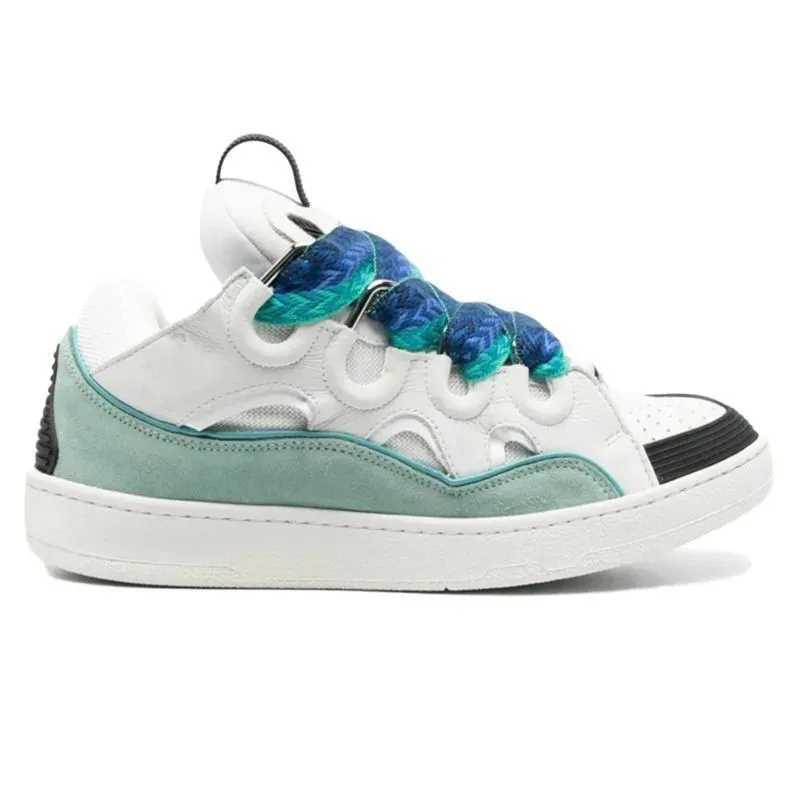 Calfskin Nappa casual shoes lavinshoes white grey lavens loafers platform purple men women navy blue triple black all colors design clasic big size 35-46