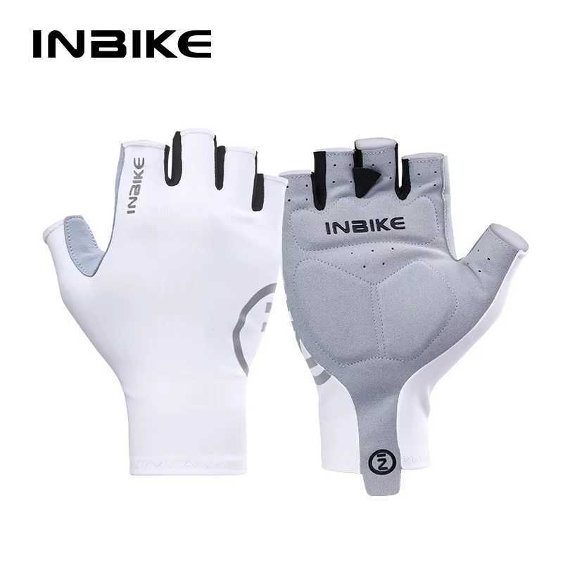 INBIKE Womens Cycling Gloves Summer Biking Gloves Padded Halffinger Shockabsorbing MTB Bicycle Gloves Road Bike Accessories J2509221