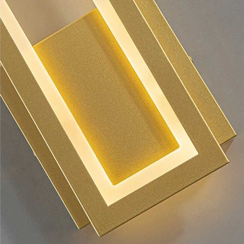 2PCS Modern Creative Wall Light LED Simple 3 Color Dimmable Indoor Wall Lamp Bedroom Bedside Staircase Home Decoration Lighting C251124