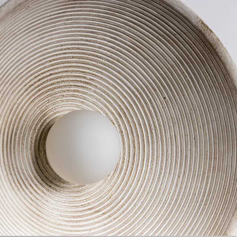 Retro Style Round Resin Material Wall Lamp Indoor Corridor Home Decoration Plastic Shade G9 Light Sconce LED Simple Design Light C251124