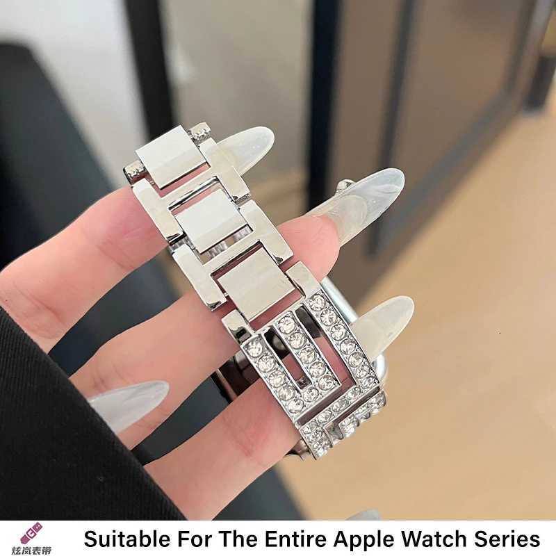 Luxury Luxury Couple Strap for Watch UItra 2 9 8 7 6 5 4 SE Spiral Bracelets for IWatch Series 42mm 40mm 38mm 49mm 45mm 44mm Band Y250924awtyuab