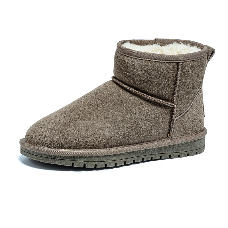 Various styles Winter Warm Fleece Lined Short Boots Cotton Shoes Unisex 2025 New Anti Slip Soft Sole Comfortable Puffy Cotton Shoes Men Women Size 35-