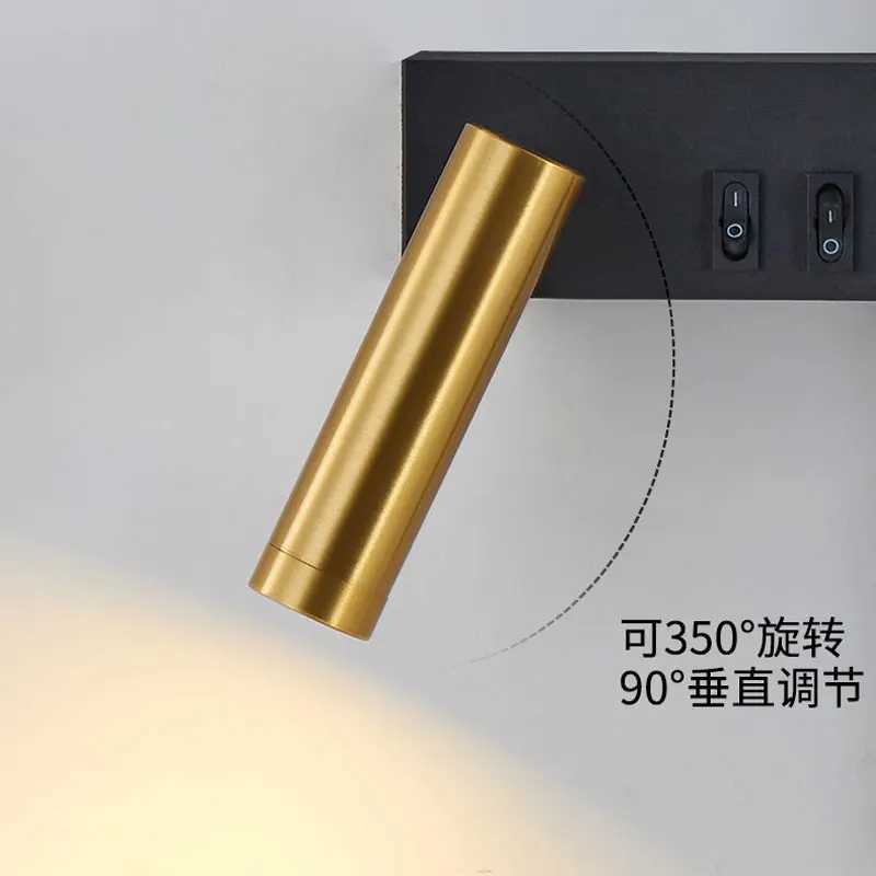 Wall lamp Nordic modern black and white minimalist living room sofa background wall decorative lamp light luxury bedroom bedside C251124