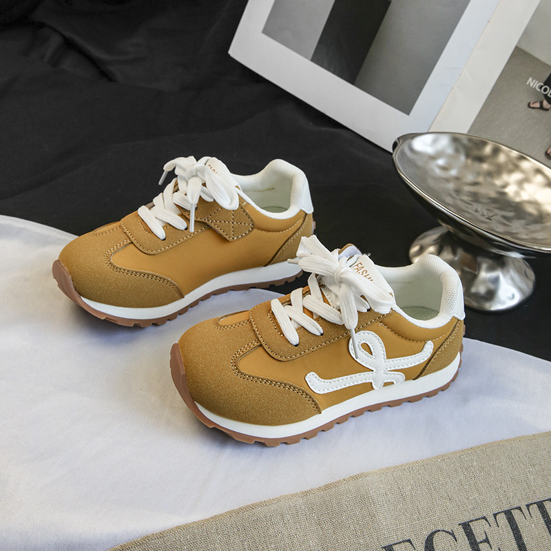 2025 Autumn New Boys' and Girls' Same Soft Bottom Comfortable Sports and Leisure Shoes Versatile Fashion Children's Shoes with Multiple