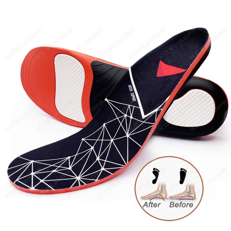 Orthopedic Insoles Ortic High Arch Support Insoles Relieve Severe Flat Feet Shoes Soles Foot Valgus Over Comfort Sport Insert 220505