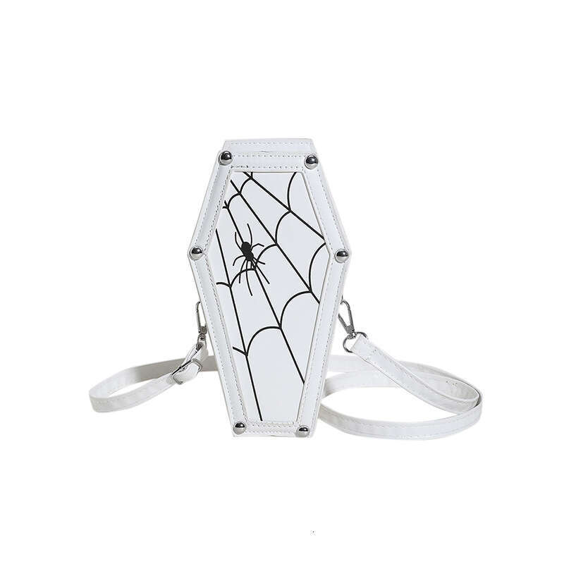 New Halloween Dark Style Personality Ghost Coffin Gothic Skull Crossbody Bag for Women