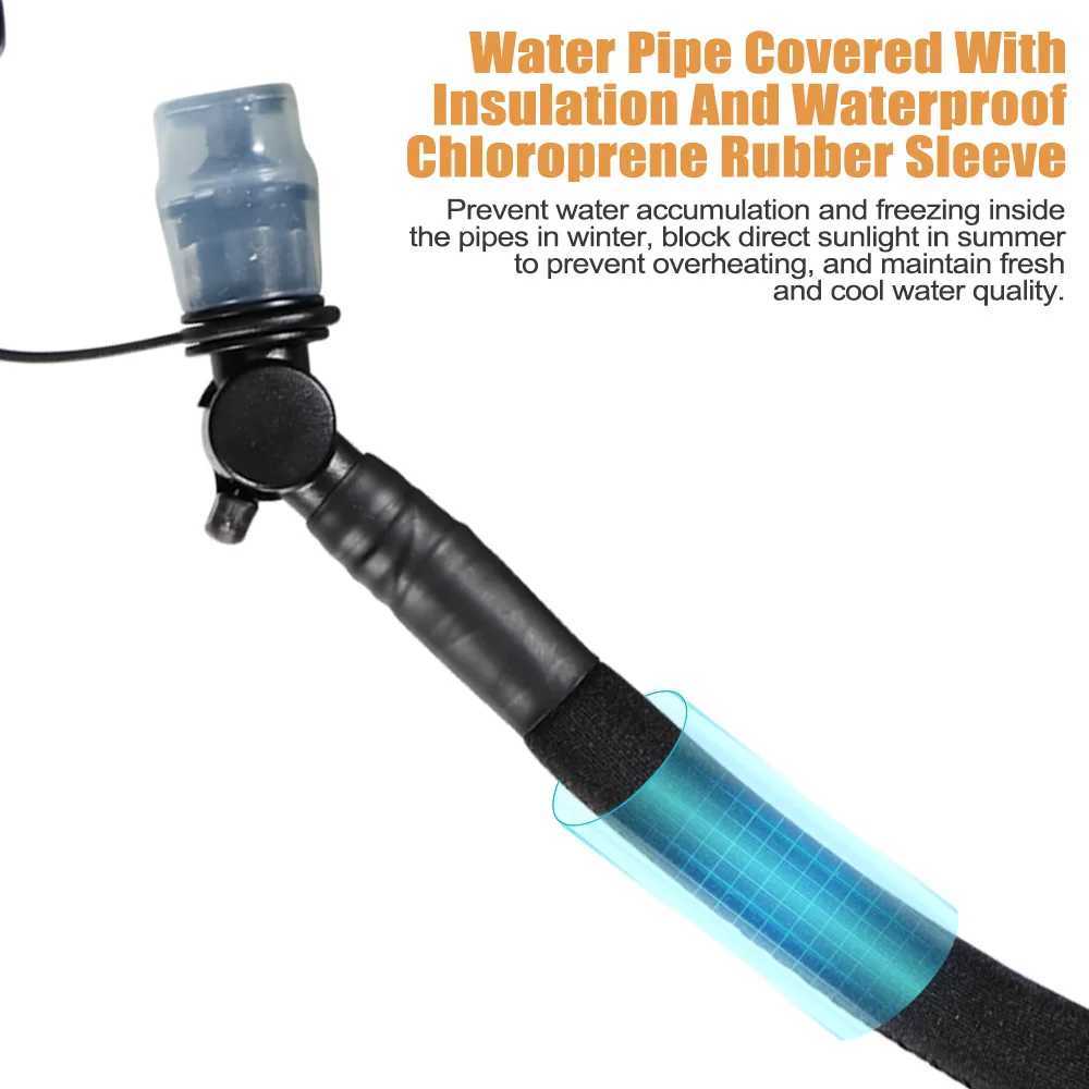 NEWBOLER TPU Detachable Drinking Tube Water Bag Large Capacity Outdoor Drinking Bag Mountaineering Running Reservoir Bag 2L3L J250923