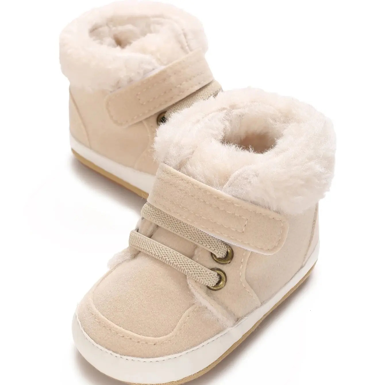 Baby Winter Boots Soft Cotton Snow Shoes for Toddlers Warm First Walkers 024M Solid Color n 251022