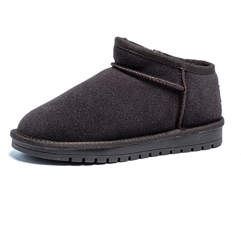 Various styles Winter Warm Fleece Lined Short Boots Cotton Shoes Unisex 2025 New Anti Slip Soft Sole Comfortable Puffy Cotton Shoes Men Women Size 35-