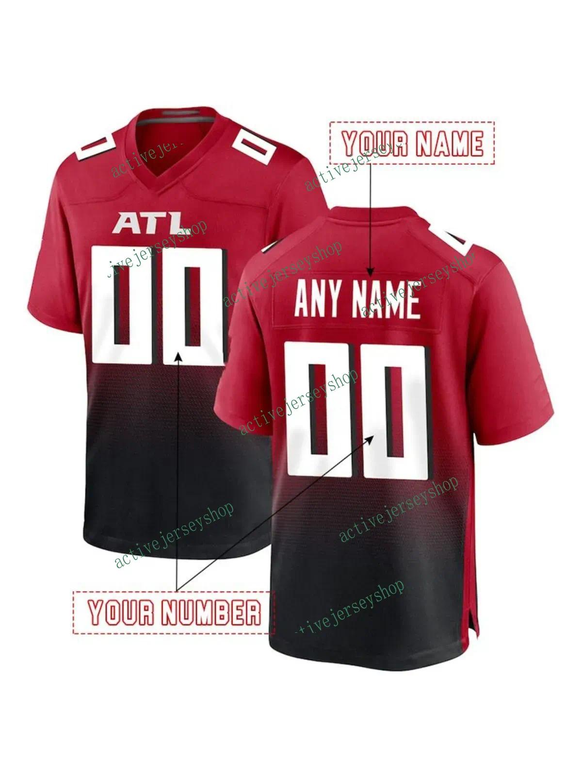 Custom footbal jersey 7 Bijan Robinson 9 Michael Penix Jr. 18 Kirk Cousins 5 Drake London33