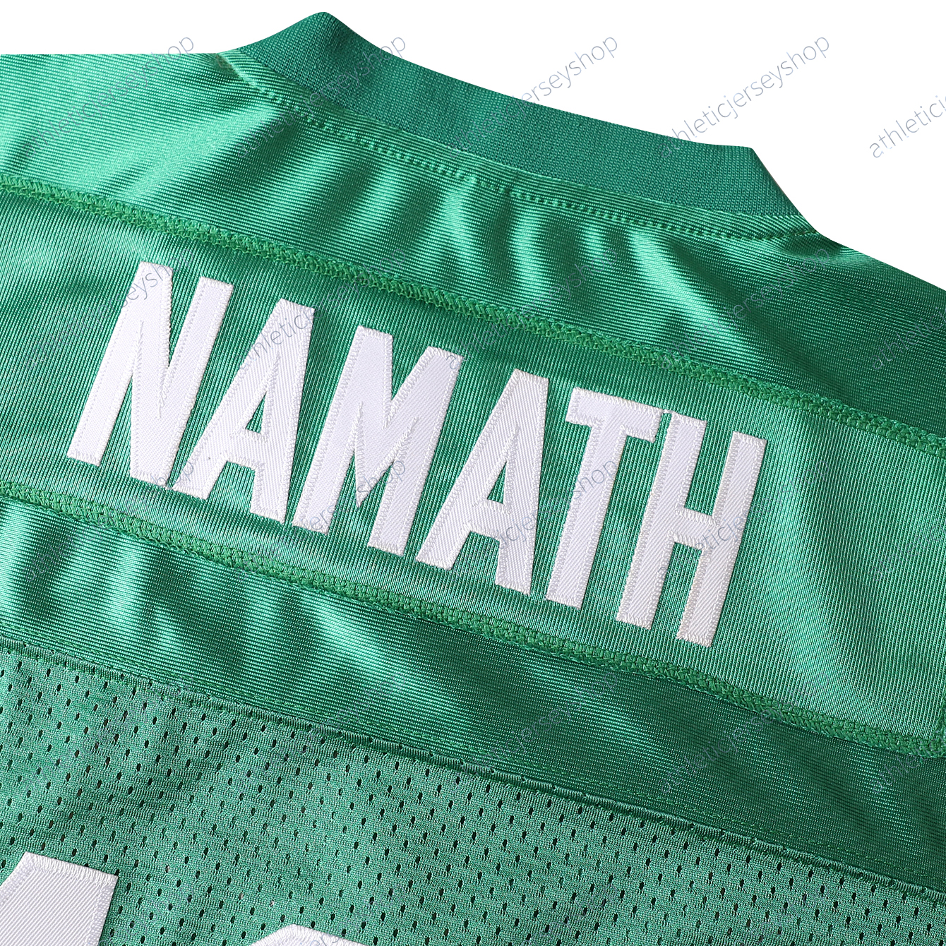 Rodgers Embroidery Custom Football Jersey Williams Ahmad Sauce Gardner Garrett Wilson Breece Hall Zach Lazard Joe Namath Chrebet Martin