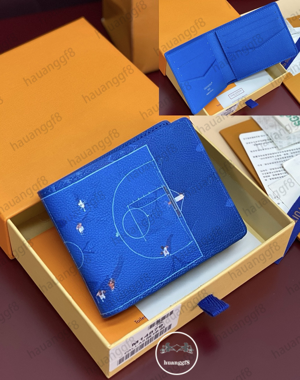 Designer Inspired Men's Wallet Luxury RFID Blocking Leather Bifold Wallet with Multiple Card Slots & Coin Pocket Long Lasting Fashion Money Organizer