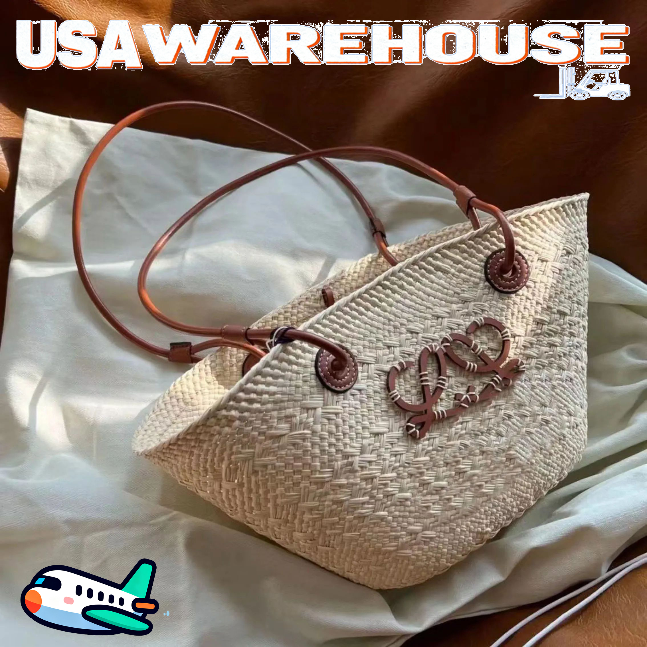 Designer Bags Beach Bags Tote Bags Shoulder Bags Luxury Bags 2025 New Ladies Handbags Casual Vacation Bags Fashion Straw Bags