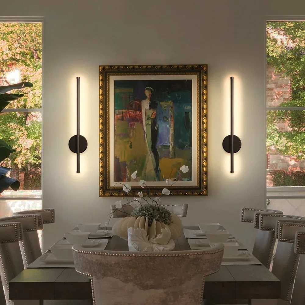 Magnetic Rechargeable 50 Wall Lamp Black Gold For Living Room Bedroom Hallway Study Stairwell Cloakroom LED Lighting Wiring Free C251124