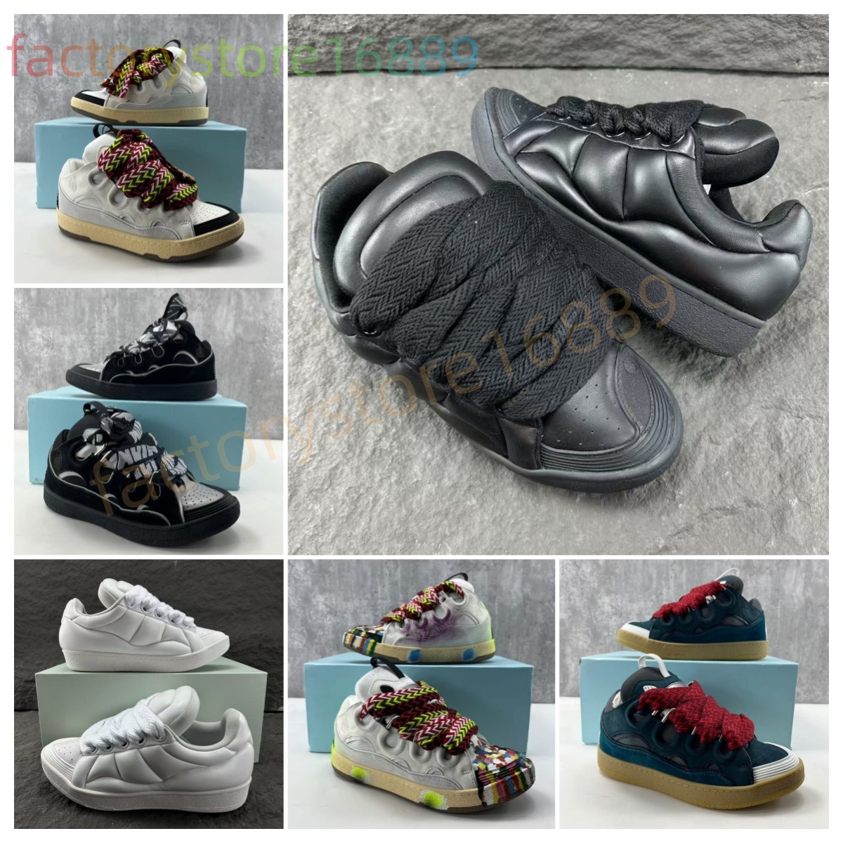 designer shoes luxury couple shoes Fat bread shoes skate shoes platform sneakers trainers women Casual flat shoes Leather lace-up thick warm casual sneakers Outdoor