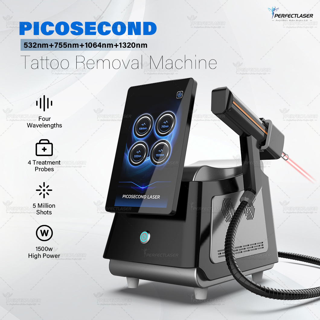 CE ISO Certified Portable Picosecond Laser Machine for Laser Tattoo Removal and Skin Care carbon peel laser machine