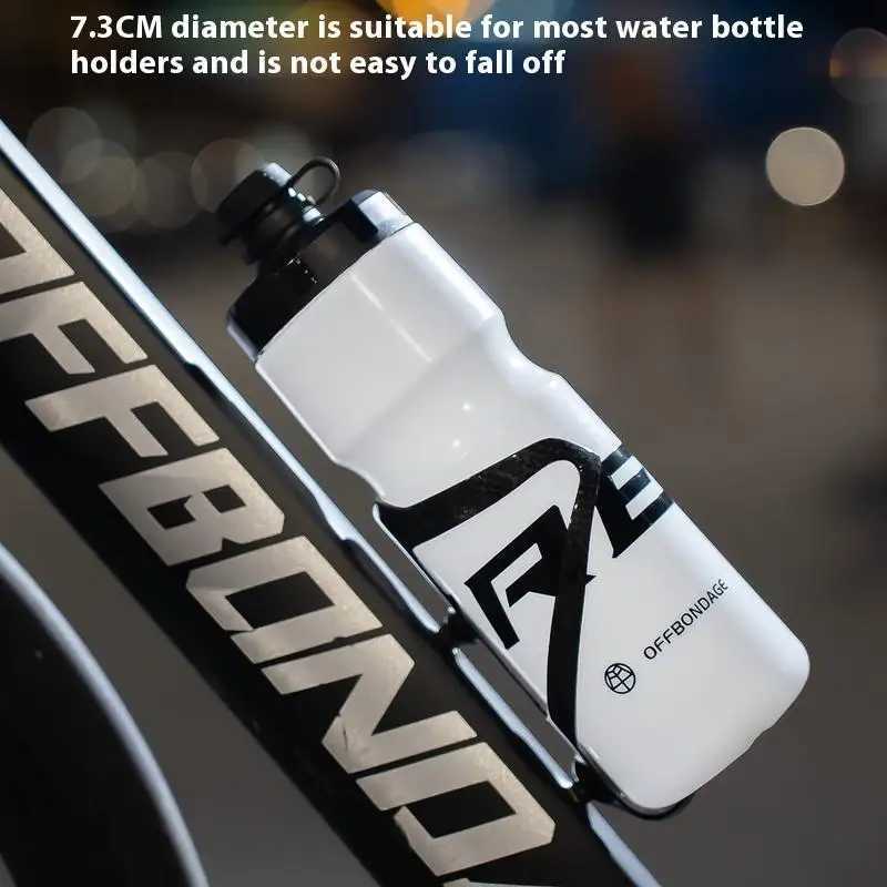 710ML Plastic Portable Bottle Bike Water Bottle Squeezable Cycling Bottle NonDeform Sports Outdoor Camping Bike Drink Bottle J250923