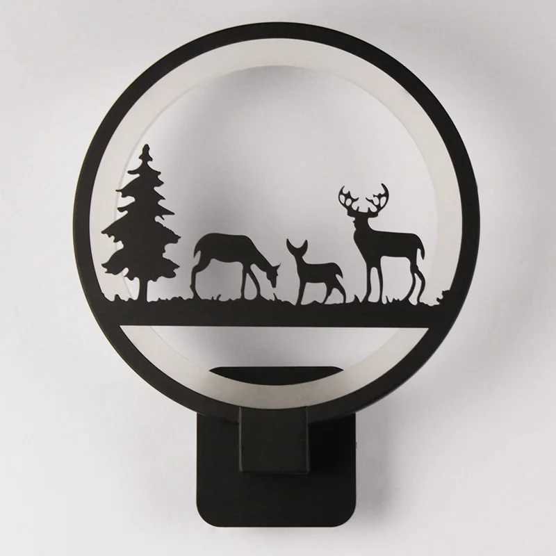 15W LED Wall Lamp Modern Creative Bedroom Wall Light Indoor Living Room Dining Room Corridor Lighting Decoration C251124