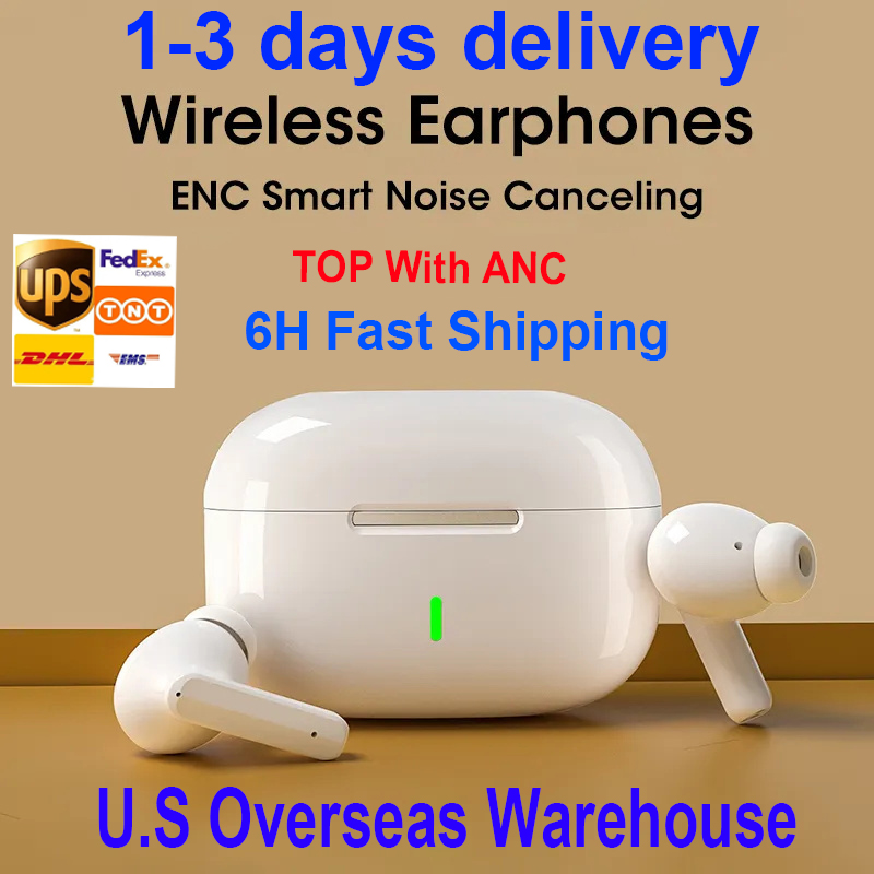 USA Stock tws earbuds wireless bluetooth earphones wireless headphones stereo hifi headset sports noise reduction top earbuds ecouteur cuffie auriculares earbud