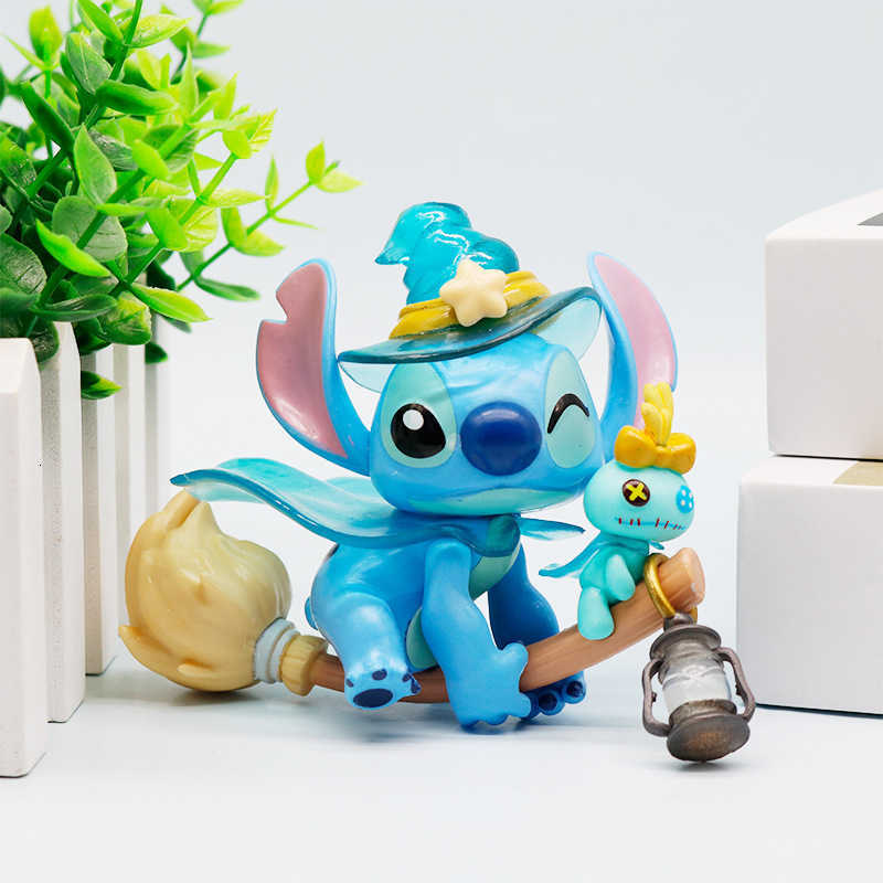 Disney Cosplay Starship Baby Sticker Doll, Funny Sticker Character Model Figurine, Blind Box for Desktop or Car Decoration