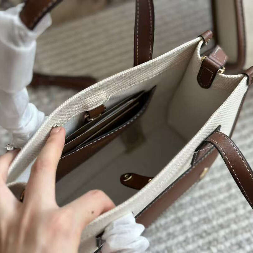 New Evening Big Bags Women's Casual Designer Tote Wedding Date Leather Handbag Letter Metal Triangle Shoulder Bag Street Shopping Messenger Backp