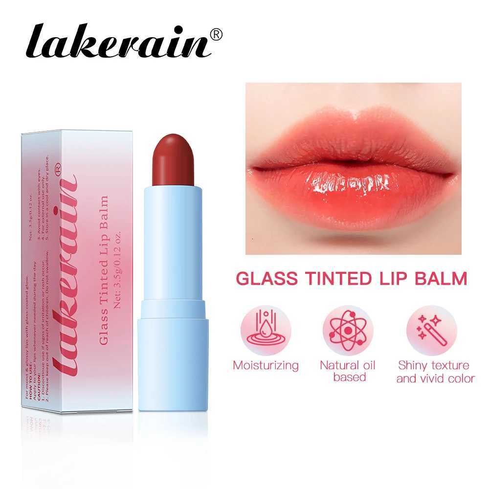 GLASS Tinted Lip Balm Light Cherry Red Orange Glow Moisturizing Vegetarian Lip Balm With Bright Clear Color Korea Lip F250922