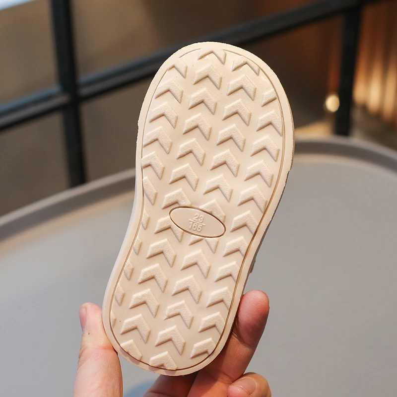 Childrens Sneakers 08 Years Old Leather Casual Boys Girls Toddler Single Shoes Four Seasons Models Kid Baby De Training Shoes J251105