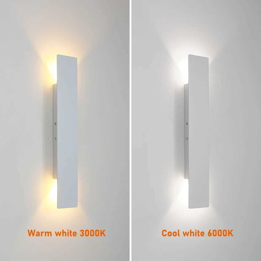 LED Wall lamp Rectangular Bedroom Bedside Wall Lights Modern Minimalist Indoor Lighting Living room Decoration Aluminum C251124