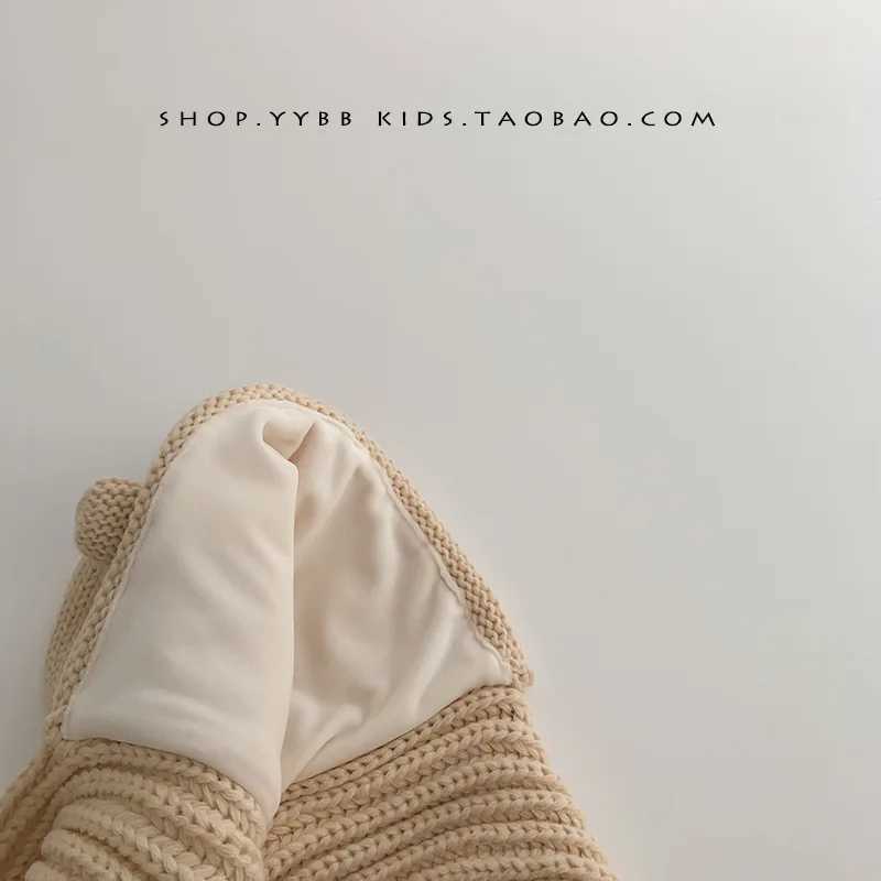 Childrens hats scarves onepiece hats autumn and winter baby ear protection hats thickened and warm winter woolen hats Z251029