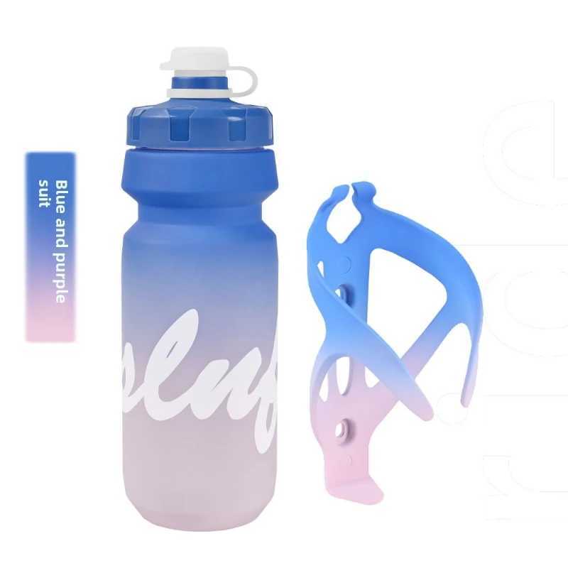 ESLNF Cycling Water Bottle 650ml Ultra light Leakproof Squeezable amping Hiking Sports Bicycle Kettle Bicycle Acces J250923
