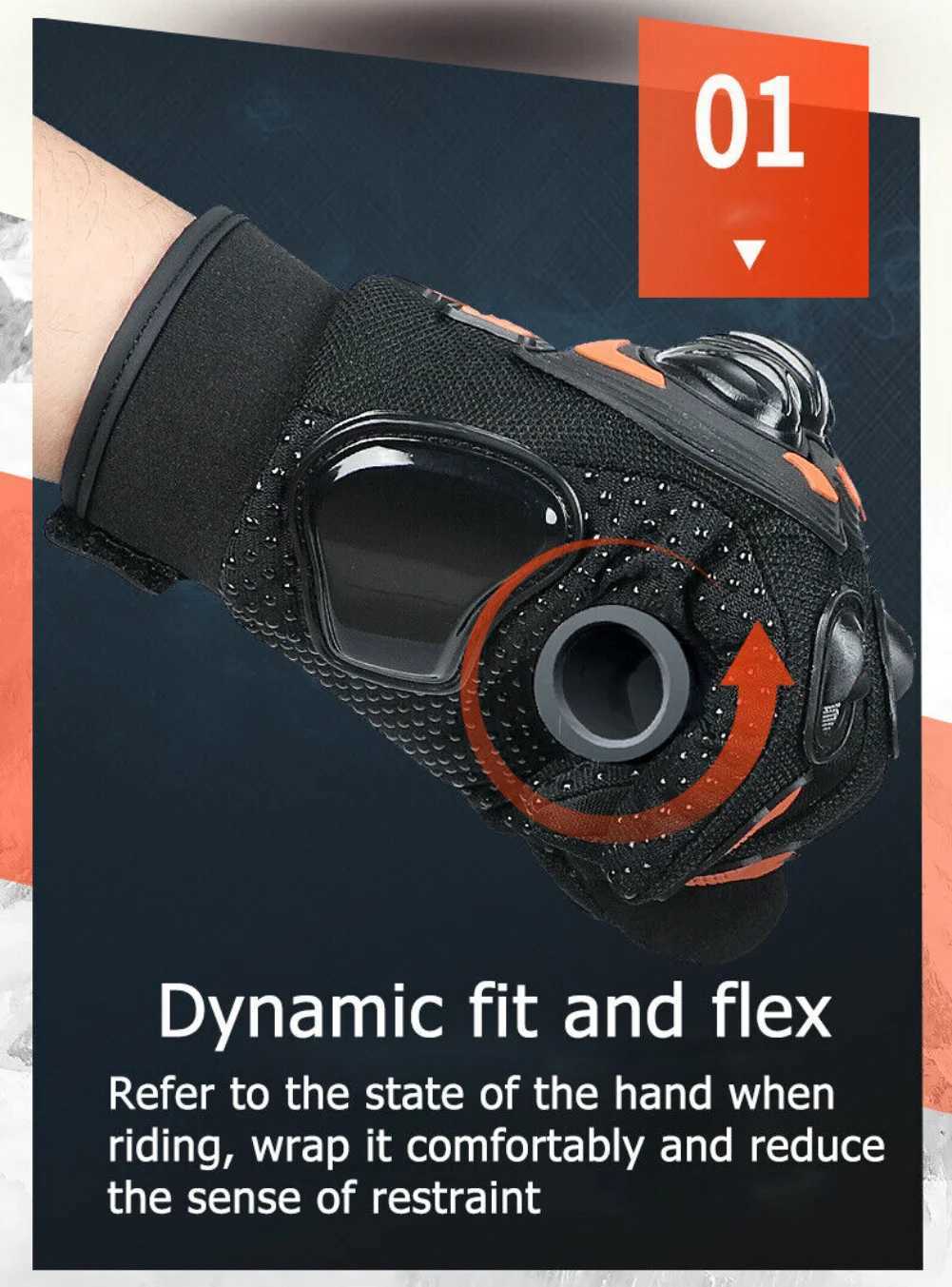 Motorcycle Gloves Fullfinger Gloves Touch Screen Driving Gloves Wearresistant Antidrop Fourseason Gloves for Men Women J250922